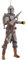 Hallmark Star Wars Sammelfigur The Mandalorian & Jet Pack Design, H 9.5 cm by W 4 cm by D 3.3 cm