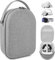 Sonicgrace Tragetasche kompatibel mit Meta Quest 2/Quest 3, Quest 2/Quest 3 Tasche Hülle für Quest 2/Quest 3 Zubehör, Offizieller und Battery Elite Strap, Touch Controllern, Batterien (Grau)