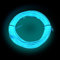 Balabaxer Linea luminosa Blu ghiaccio, striscia luminosa al neon portatile del pacchetto batteria 3 metri, può essere tagliata a volontà, applicabile alla festa, Halloween, decorazione fai da te