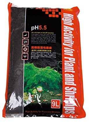 Finest-Filters Ista Shrimp Soil pH 5.5 Aquarium Water Plant Substrate Fish Tank Planting Fertiliser Base (Substrate Size 1-3mm, 2 Litre)