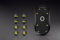 TALONGAMES Curved Edges Ultra Strong Glass Mouse Feet Skates Gaming Mouse Feet Replacement,Super Smooth Glide Fast and Durable Sole (Universal, Black)