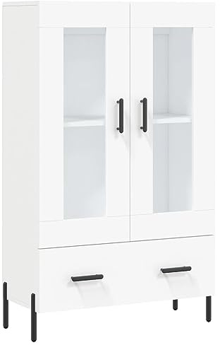 vidaXL Highboard Weiß 69,5x31x115 cm Holzwerkstoff