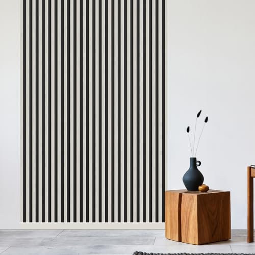REESE Wandpaneele Eiche Weiß | Sockelleiste 230 cm | Deckenpaneele | Wandverkleidung | kein Bohren | MDF | Weimarer Profil