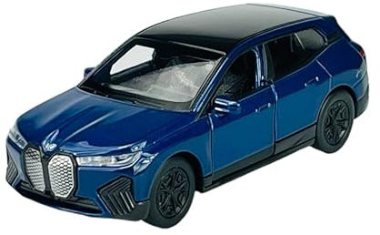 DROMADER Welly BMW iX I20 SUV Blau Ab 2021 ca 1/34-1/39 Metall Modell Auto Die Cast Neu im Kasten