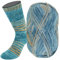 LANA GROSSA Meilenweit 100 Merino extrafine Luna | Hochwertiges Sockengarn, waschmaschinenfest | Handstrickgarn aus 75% Schurwolle & 25% Polyamid | 100g Wolle, Stricken & Häkeln | 420m Garn FB4113