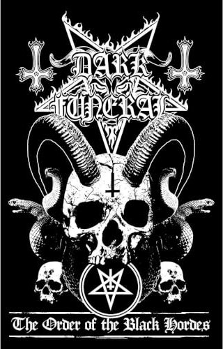 Dark Funeral FLAGGE FAHNE ORDER OF THE BLACK HORDES POSTERFLAGGE STOFF