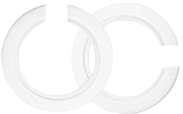 PCS 27 mm to E14 Lampshade Reducer Ring - 2 Pack, Easy Install, Adapter Ring
