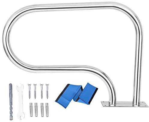 Ringhiere per piscina generiche Corrimano per piscina in acciaio inossidabile Ringhiera per piscina interrata umanizzata Corrimano per piscina interrata a 3 curve Ringhiera per piscina con c