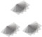 MERRYHAPY 3sets Stahldrahtgeflecht-pad Moosmatte 8x8cm Graspflanze Festes Netz Aquarium Festes Netz-pad Für Moosaquarium 10 Stück * 3