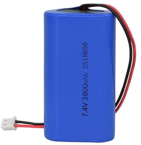 Rechargeable Battery,18650 Lithium Battery Pack 7.4V 3800mAh Rechargeable Battery with XH for Flashlight Power Bank Power Tools,1 PCS