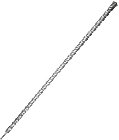 CAVATINY Lot de 32 forets SDS Plus de 1000 mm pour béton, brique, ciment, pierre, avec 4 tranchants – Tige SDS Plus compatible avec marteau perforateur