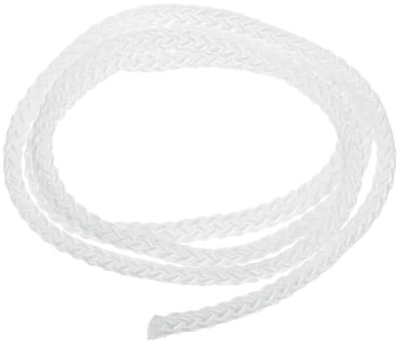 sourcing map Cord Loop for Window Shades, 3.5mm 2Ft Nylon Satin Cord Window Blind Looped String Braided Lift Shade Cord for Pleated Shades Blind Shade DIY, Beige