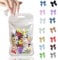 150 Pcs Multi-Colored 3D Bow Nail Charms, Resin Bow Nail Accessories for Nail Art Design, Mixed Color Bow Nail Charms Decorations for Acrylic and DIY Crafting