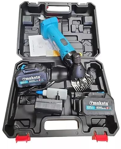 tosapecore a doppia batteria 68v 6ah tosatrice pecora 800-1500w