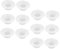Gatuida Silicone Bottle Gasket Kit Pcs Swing Top Bottle Gaskets Replacement Sealing Washers