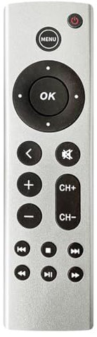 Control Remoto universalReemplazo for TV 4K, TV Box (2.ª 3.ª 4.ª generación), TV HD A2843 A2737 A2169