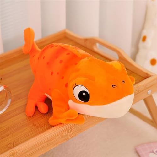 wiroouia Chamäleon Plüschtier 30CM Eidechsenpuppe Weiche Chamäleon Kuscheltier Simulation Echse Stofftier Süßes Cartoon Chamäleon Puppe Perfekte Spielgefährten Geschenke für Kinder