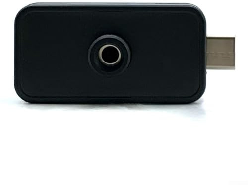 Kivivaka Thermal Imaging Module for Android Phones, Type-C Aluminum Housing Lens Real-Time Temperature Visualization