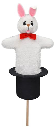 Trullala Tütenkasper Hase, Kaninchen im Zylinder, 33cm