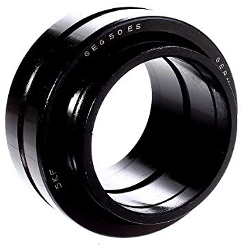 SKF GEG 50 ES Spherical Plain Bearing, Unsealed, 50mm Bore, 75mm OD, 50mm Inner Ring Width, 28mm Outer Ring Width