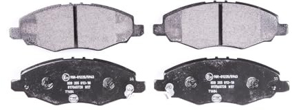 HELLA 8DB 355 013-181 Bremsbeläge - mit akustischer Verschleißwarnung