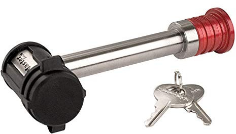 Master Lock Verrou de récepteur/attelage – Tige extra longue 1 serrure à clé identique 1469KA-1