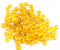 ARSUK Decorative Glass Pebbles for Aquariums, Vases & Plant Pots – Polished Stones for Home & Garden Décor – Non-Toxic & Safe (0.955Kg, Yellow Pebbles)