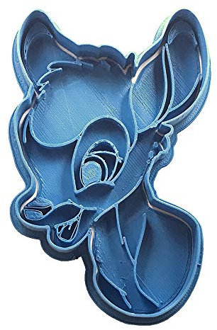 Cuticuter Bambi Emporte-pièce en forme de visage Bleu