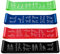 AMONAX Widerstandsbänder [4er Set] Fitnessband Tragebeutel Resistance Bands Gymnastikband aus Naturlatex für Muskelaufbau Pilates Yoga (Grün+Blau+Rot+Schwarz)