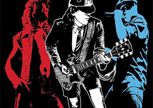 My Little Poster Plakat affiche ACDC FELSENBAND DER LEGENDENWANDKUNST
