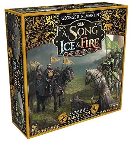 CMON, A Song of Ice & Fire – Baratheon, Starterset, Tabletop, 2 Spieler, Ab 14+ Jahren, 45+ Minuten, Deutsch, Mehrsprachig
