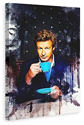 Wandkunst, Motiv: Der Mentalistische Kaffee auf Leinwand, Poster, Schlafzimmer, Büro, Raumdekoration, Geschenk, Dekoration, Druckbild, Gemälde für Wohnzimmer, Schlafzimmer, Dekoration, 20 x 30 cm