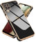 Micoden Kompatibel mit Samsung Galaxy A12 Hülle,Samsung Galaxy M12 Cute Herz Mädchen Weich Silikon Galvanisierte Handyhülle Ultra Dünn Stoßfeste Schutzhülle Bumper Case für Samsung A12/M12,Schwarz