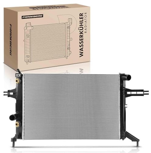 Frankberg Enfriador de agua sin enfriador de aceite de motor Transmisión automática Compatible con Astra G F67 T98 F08 F48 F07 F70 F35 F69 T98 1998-2005 Zafira A F75 T98 2001-2005 Replace# 130018 7 EU