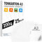 25 BLATT A3 Bastelkarton 200g/m² weiß – PREMIUM PAPIER Reinweiß - DIN A3-297x420 mm - Druckerpapier Weiss unbedruckt für Fotografie, Präsentationen, Basteln, TONKARTON, Karton - MADE IN GERMANY