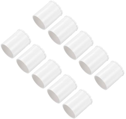 QUARKZMAN Adattatore Condotto Maschio Dado Bloccaggio Pvc Morsetti Tubi Guarnizione 32 mm Collegamento per Raccordo Adattatore Scatola per Condotto Gestione Cavi Progetto Fai da Te 20pz