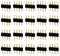 4 Pin -LED -Streifenanschluss RGB Ribbon -Stecker Männlich zum männlichen Adapter -Stecker -LED -Streifen -Steckverbinder -Zubehör 20pcs