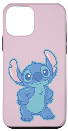 Disney Lilo & Stitch Fluffy Cute Pose Stitch Case for iPhone 12 mini