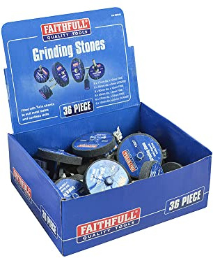 Faithfull FAIGWA36 Grinding Wheel Assortment - 36 Piece