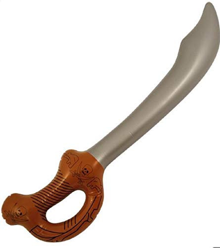 12 Aufblasbare Buschmesser/Entermesser (12 Inflatable Pirate Swords)
