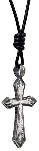 cai Herren Anhänger mit Kette 925/- Sterling Silber 55cm Matt/Glanz ohne Stein Silbergrau 132250538-55