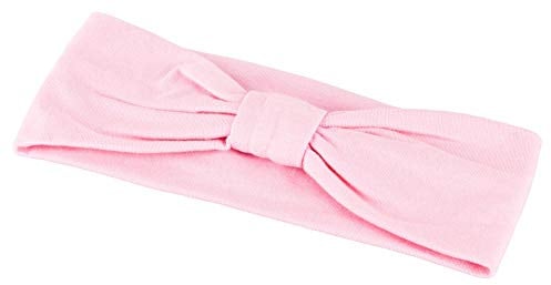 tanzmuster Kinder Ballett Haarband/Stirnband Coco aus weicher Baumwolle in rosa - hält den störenden Pony oder kürzeres Haar im Ballettunterricht optimal zurück.