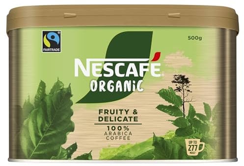 NESCAFÉ Organic Fairtrade Instant Partners Blend Coffee 500g Tin