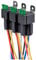 Gebildet 3 Stück 12V Sicherungsrelais Schalter, 12 AWG Kabelbaumsatz mit Eingebauter Diode - 30A ATO/ATC-Flachsicherung, 5-Poliges SPDT-Automobil Elektrorelais