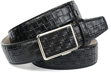 Anthoni Crown Herren 2317FM10 Gürtel, Schwarz (Schwarz 010), 675 (Herstellergröße: 95)