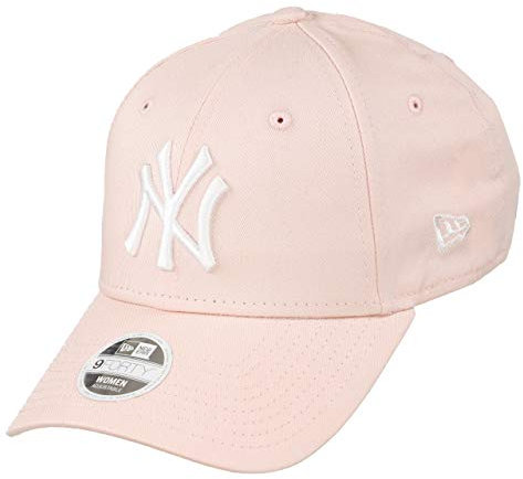 New Era New York Yankees MLB Rear Logo Pink 9Forty Adjustable Women Cap - One-Size