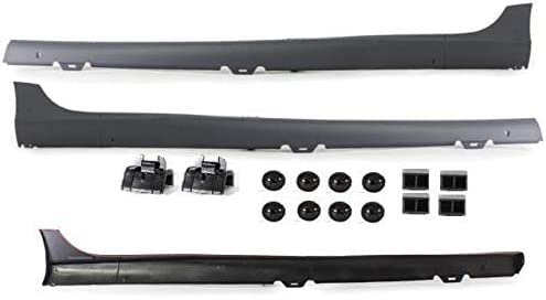 DM Autoteile Set Golf 5 V Seitenschweller Set Limousine 5-Türer ABS+MONTAGEKIT für GTI+ABE