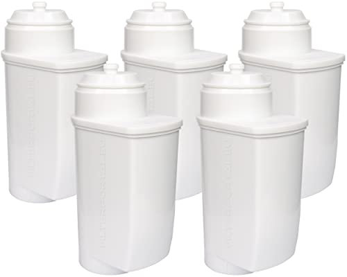 5-Pack Entkalkung Wasserfilter für Kaffeevollautomaten kompatibel Brita Intenza | Bosch TCZ7033 | VeroAroma, VeroBar, VeroCafe, VeroProfessional - Serie | für Einbauvollautomaten