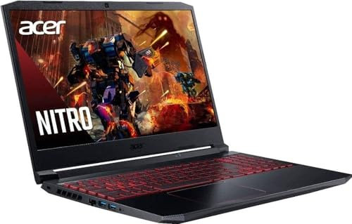 acer - Nitro 5 15.6 Laptop - Intel Core i5-10300H 8GB Memory - NVIDIA GeForce GTX 1650-256GB SSD - Obsidian Black