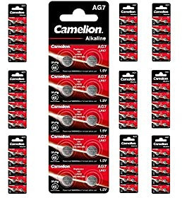 Batterie de Montre Camelion AG7 395/399 / SR 927 SW / G7 1.5V - 10x Blisters